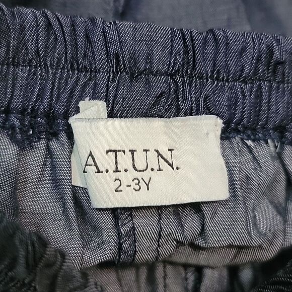 A.T.U.N Lightweight Ruffle Bell Bottom Pants size 2-3Y - Picture 4 of 5